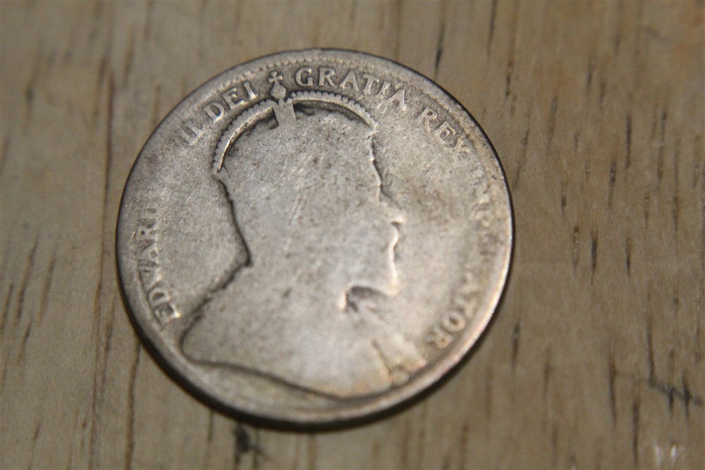 CANADA 25 CENTS 1902 SILVER KM11 INV D