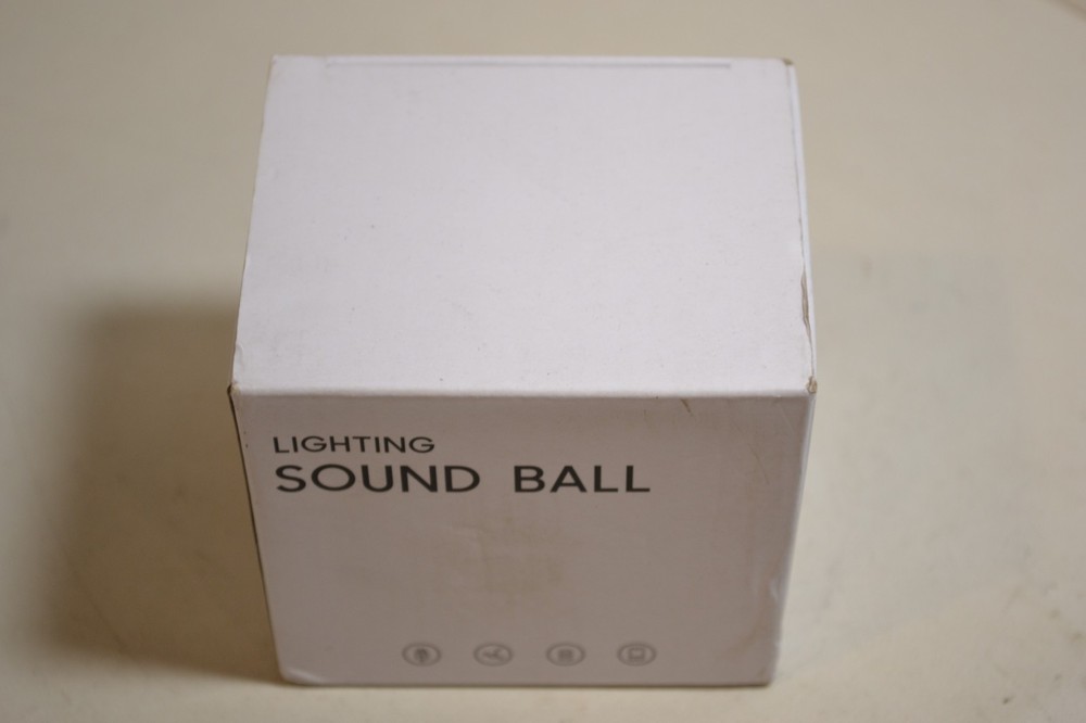 Lighting Sound Ball Basketball Speaker