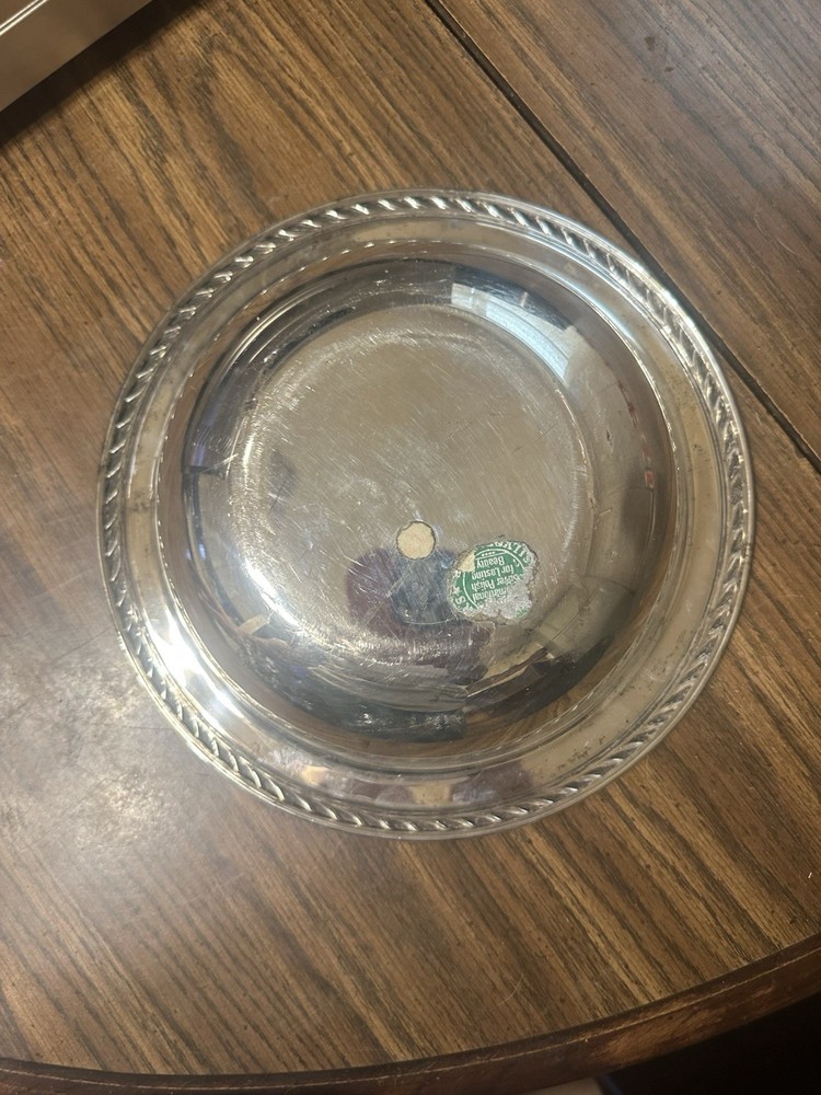Silver Platted Plates