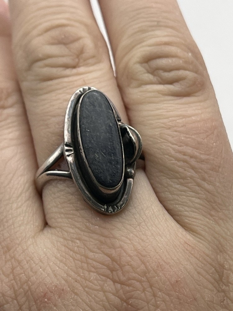 Sterling Mexico Lapis Lazuli Ring Size 9.5