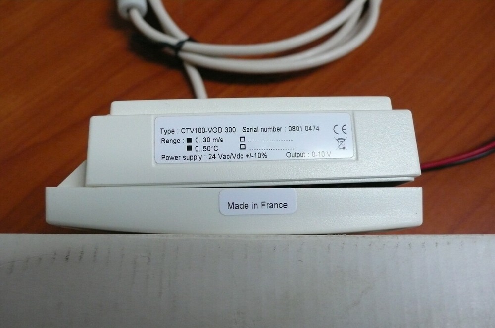 Kimo CTV100-VOD300 Temperature & Air velocity transmitter