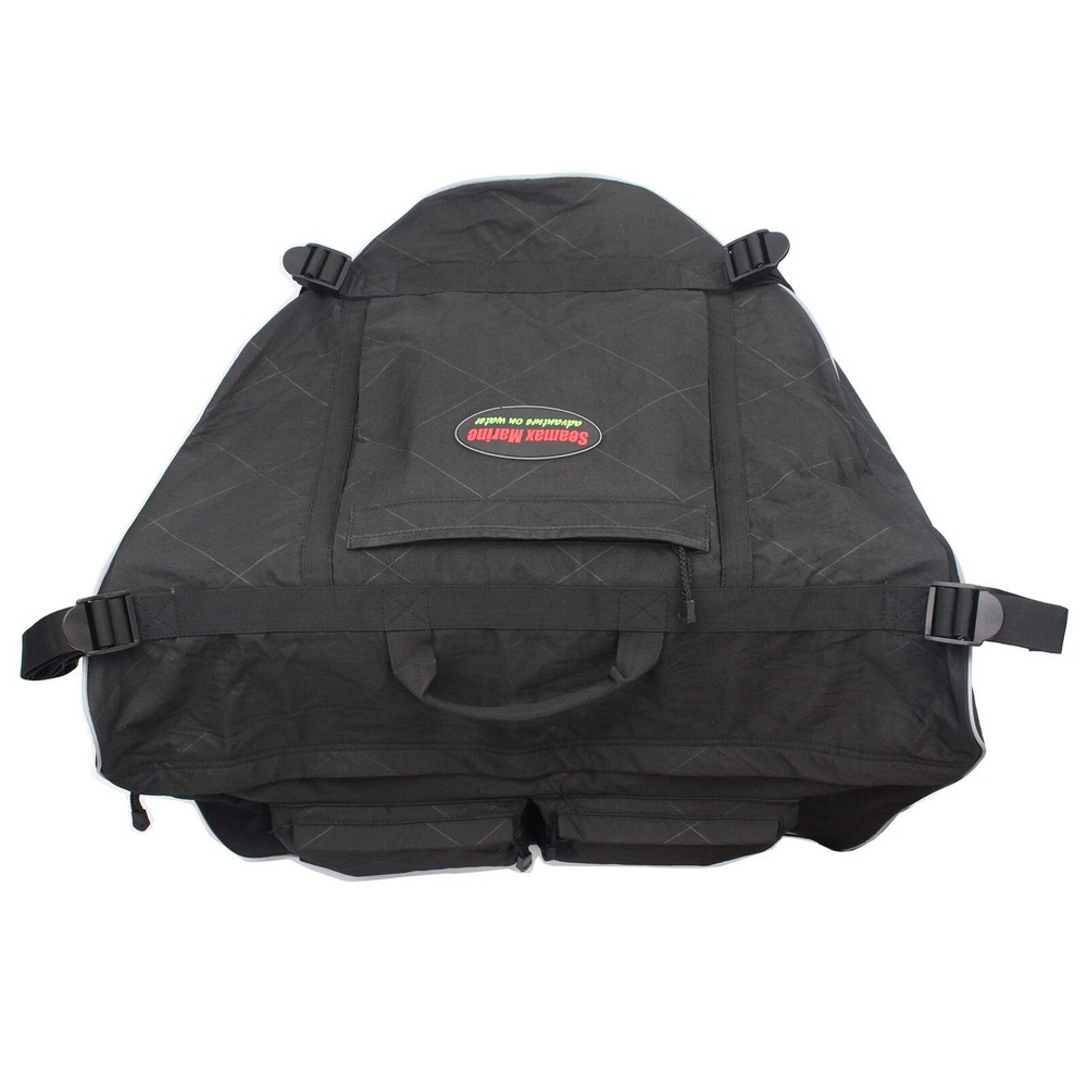 Seamax Sunlitec Front Accessory Storage Bow Bag for Inflatable Boat, with Ref...