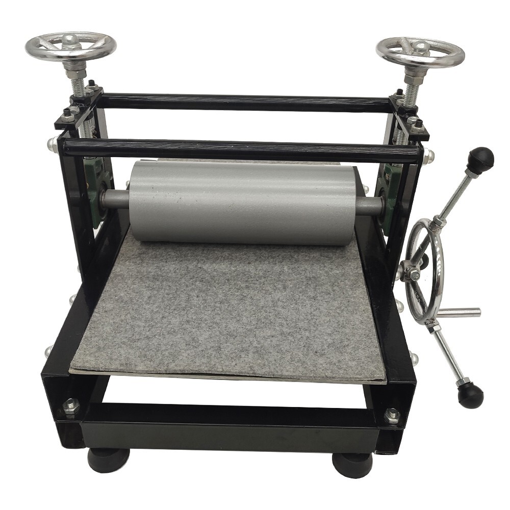 Manual Slab Roller for Printmaking Machine Relief Plate Make Heavy Duty