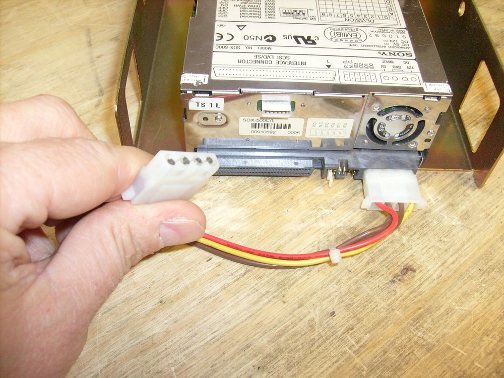 Sony SDX-500C Advanced Intelligent Tape Drive, SCSI Interface + Mounting
