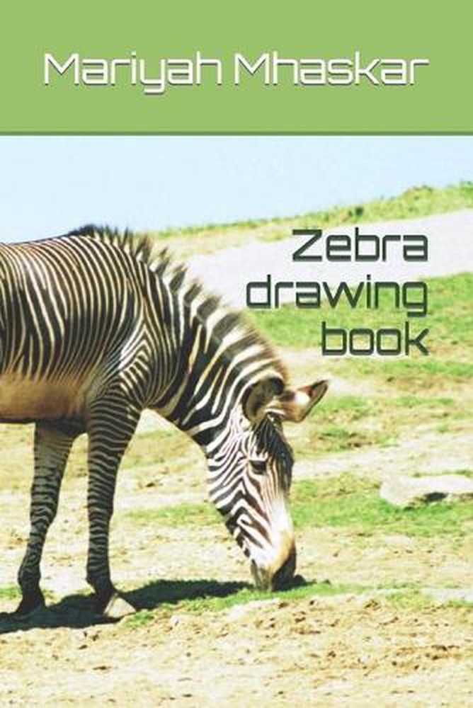 Zebra drawing book