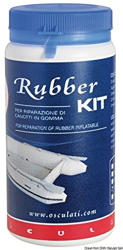 Schlauchboot-Reparaturset Black