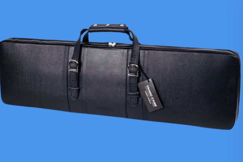 CUE CASE 2x4 TANGO **  GENUINE LEATHER  **  MADE IN ARGENTINA.