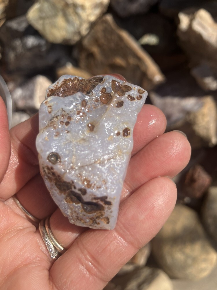 Holley Blue Agate Specimen