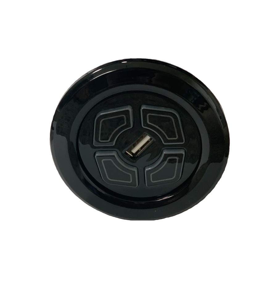 Mulin Electric Switch - MLSK60-A Right (R) 4 Button Power Recliner Switch + USB