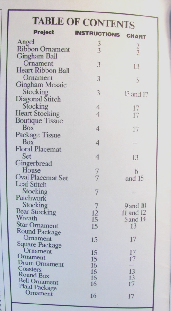 It's Christmas 29 Plastic Canvas Projects Needleworks Pattern Book 106