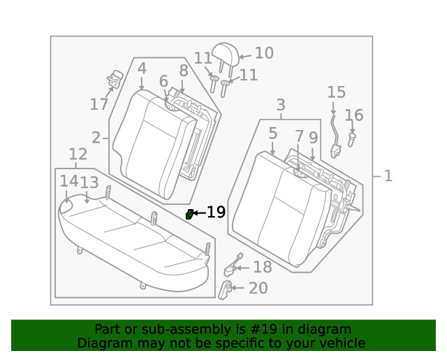 Genuine GM Pivot Bracket 96283004