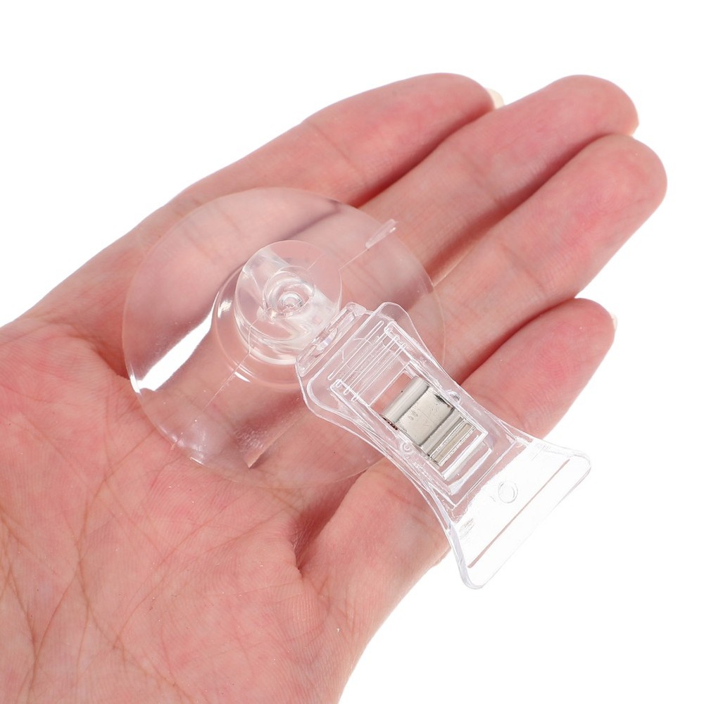 25 Pcs Advertising Suction Cup Clip Hanging Message Multi Purpose