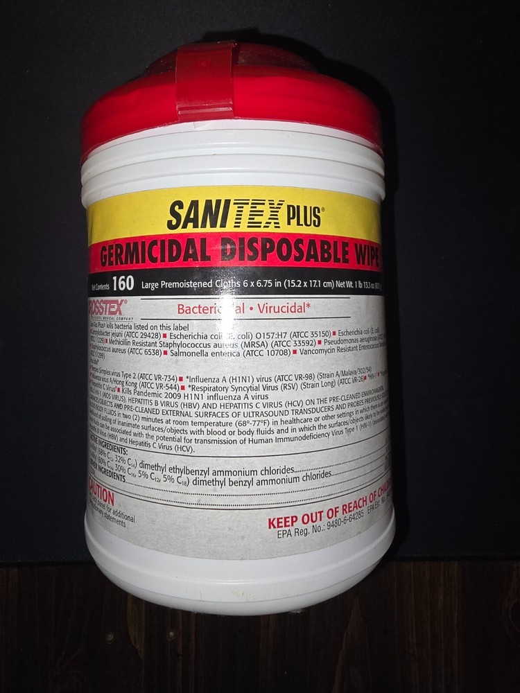 Sanitex Plus® Wipes (Extra Large) 160 Count