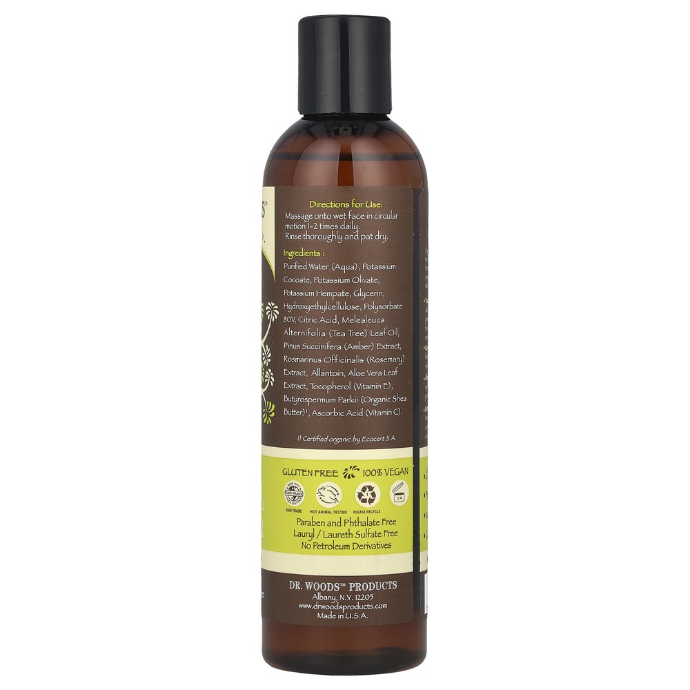 Facial Cleanser, Tea Tree, 8 fl oz (236 ml)