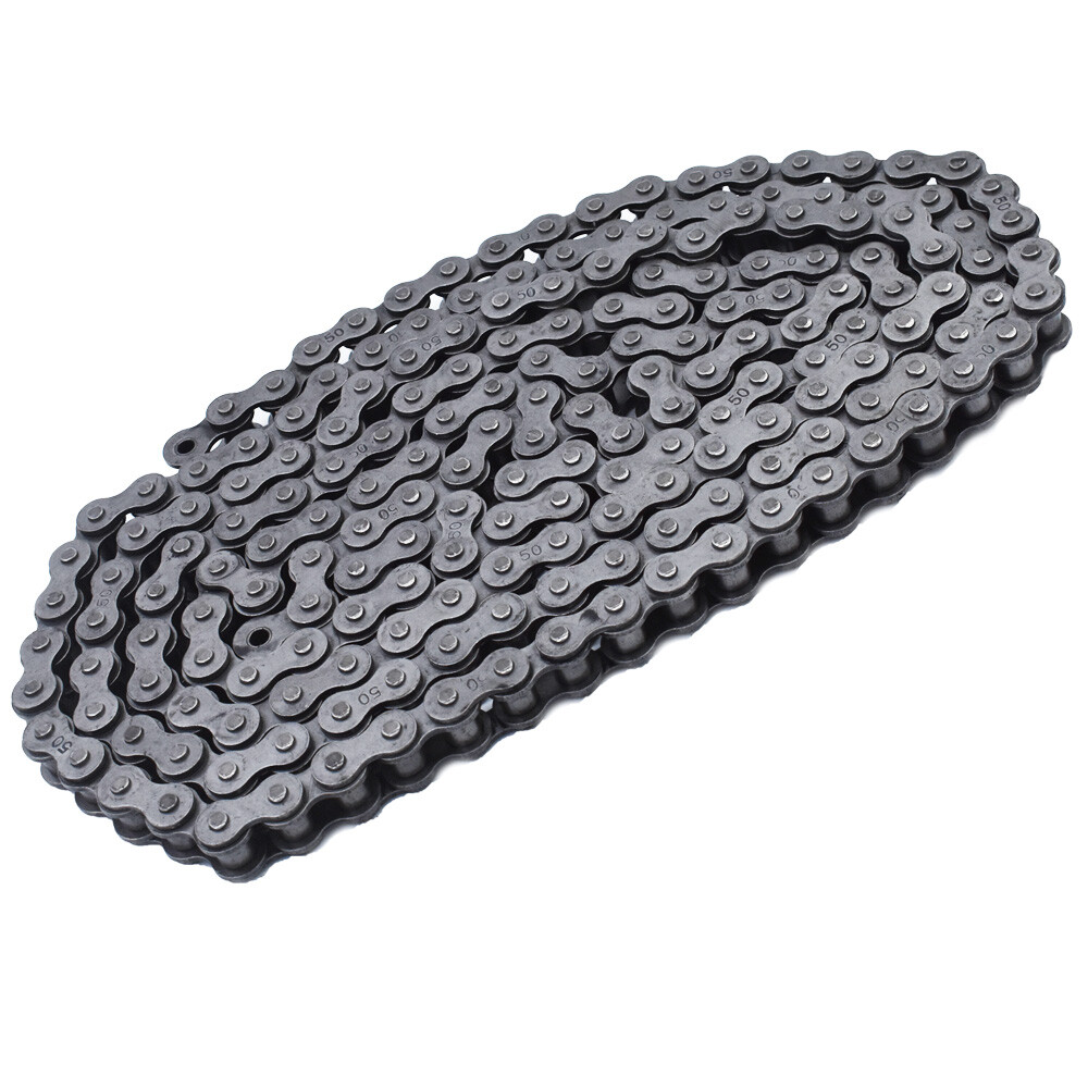 #50 Roller Chain 10 Feet with 1 Connecting Links New