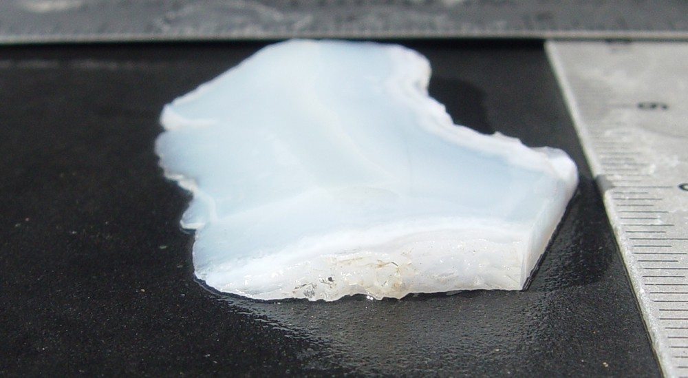 Blue Agate Lapidary Slab T1336