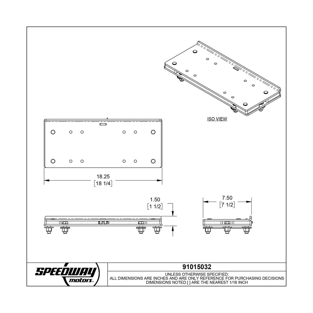 Detachable Winch Mount for Trailer Floor: Quick Release, 10,000 lbs. Capacity...