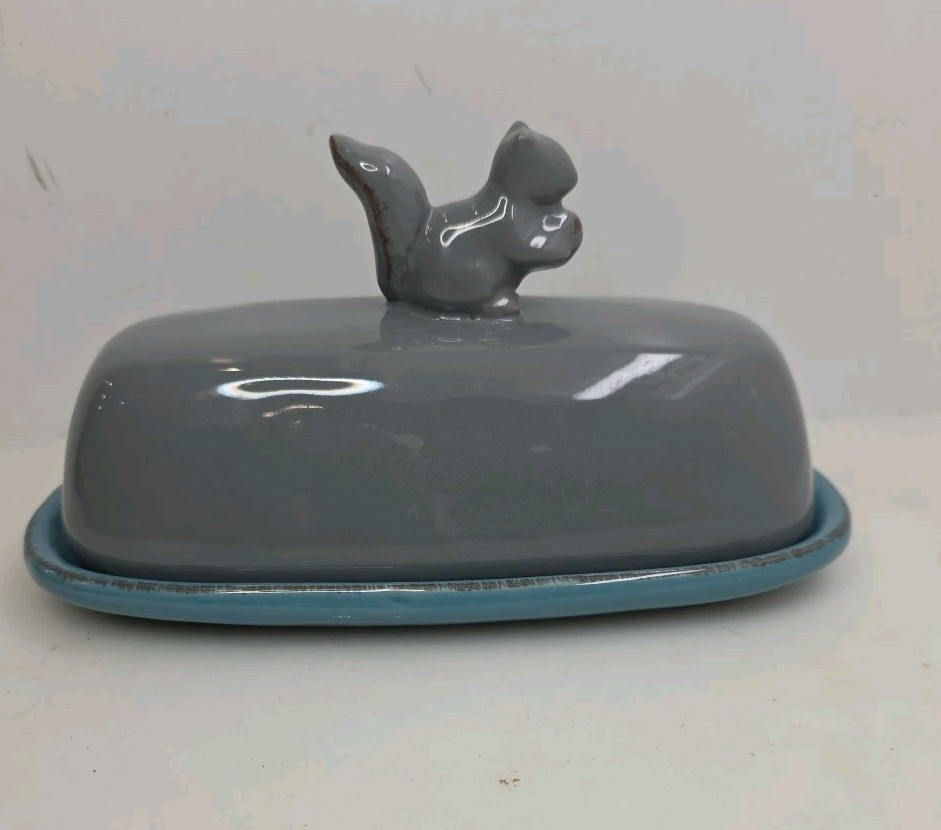 Squirrel Butter Dish Threshold Covered w/ Lid Target