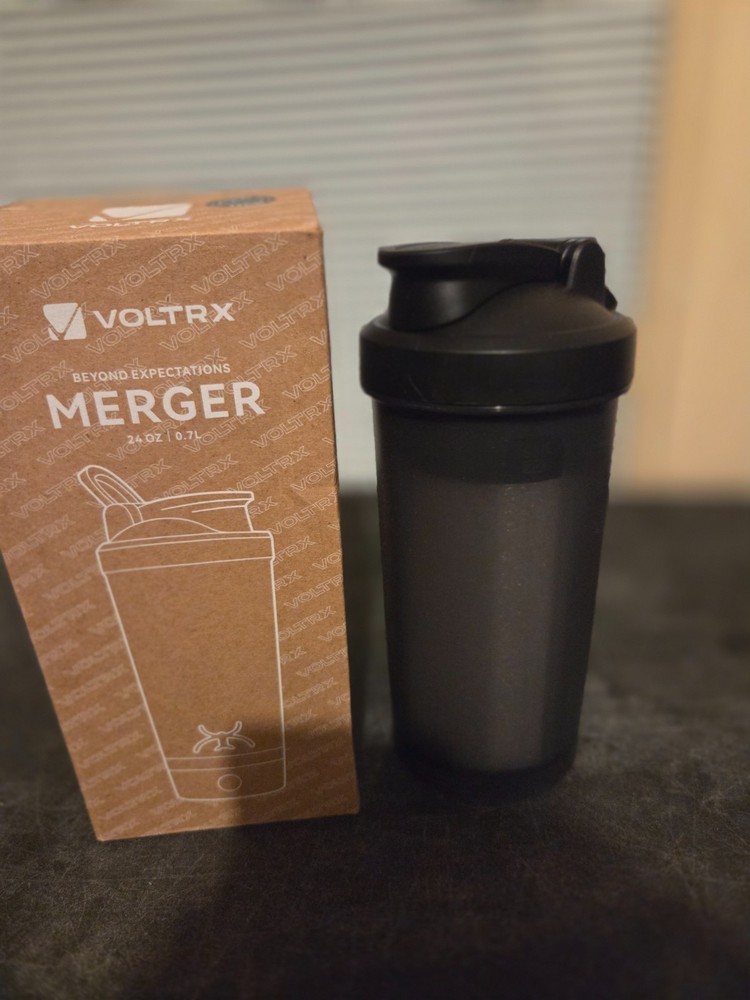 voltrx electric protein shaker bottle