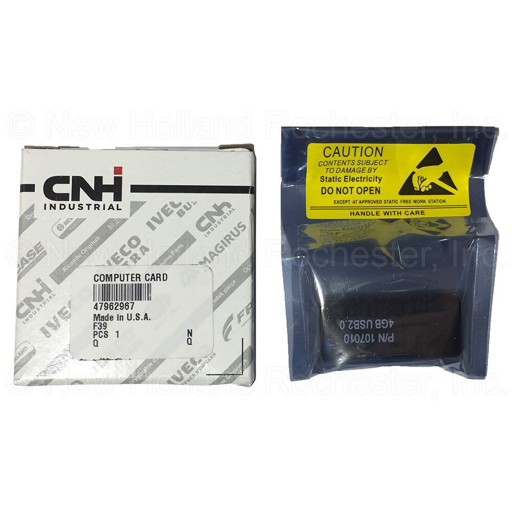 New Holland Computer Memory Card Part # 47962967