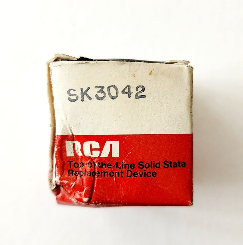 RCA Solid State Replacement Device SK3042 OB NIB NOS Vintage RCA E22