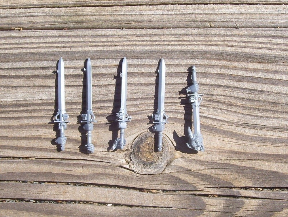 40K Grey Knights Strike Squad Nemesis Force Swords Bits 5 Bitz