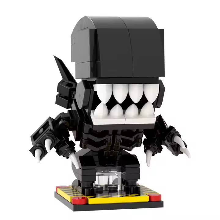 MOC Lego: Alien Xenomorph Brickheadz Style Perfect Gift Fast Shipping