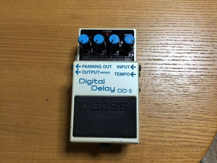 BOSS DD-5 DIGITAL DELAY Guitar Effect pedal Test Completed Express