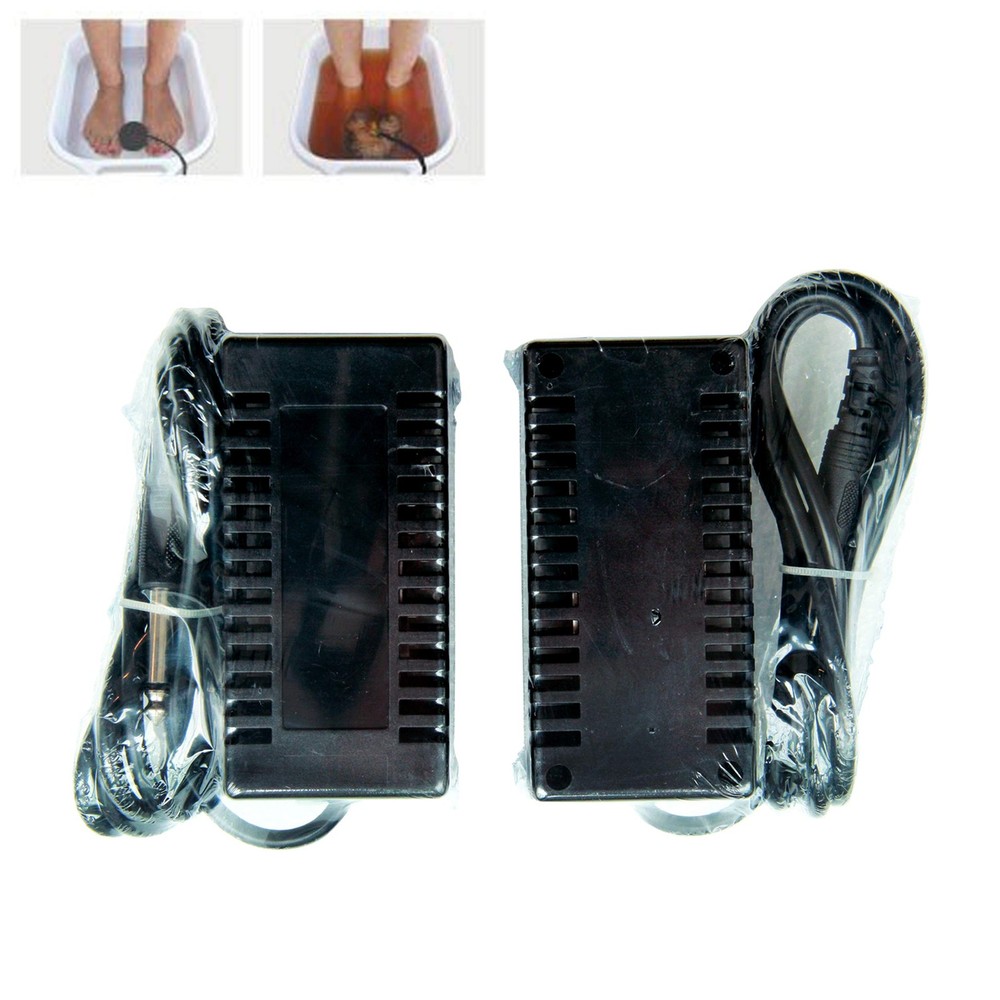2 Professional Rectangle Replacement Arrays for Ionic Detox Footbath SPA Clea...