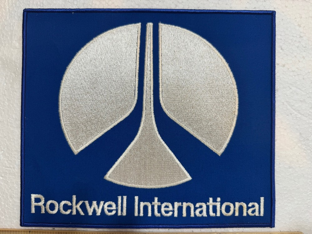 Vintage- Large Rockwell International Patch