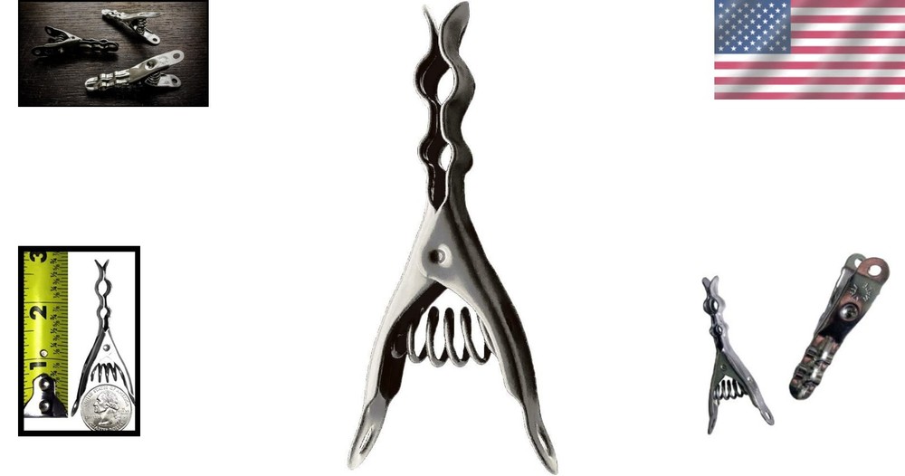 Heavy Duty Stainless Steel Clips 20 Pack