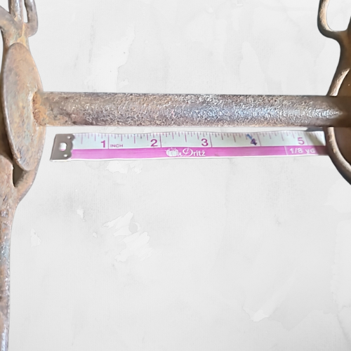 Old Shanked Solid Mouth Driving Bit 5" mouth