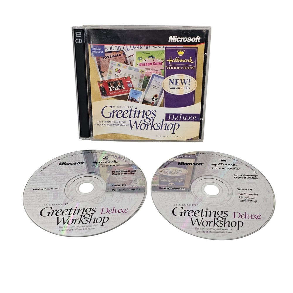 Greetings Workshop Version 2.0 - Microsoft Hallmark Connections Card Making