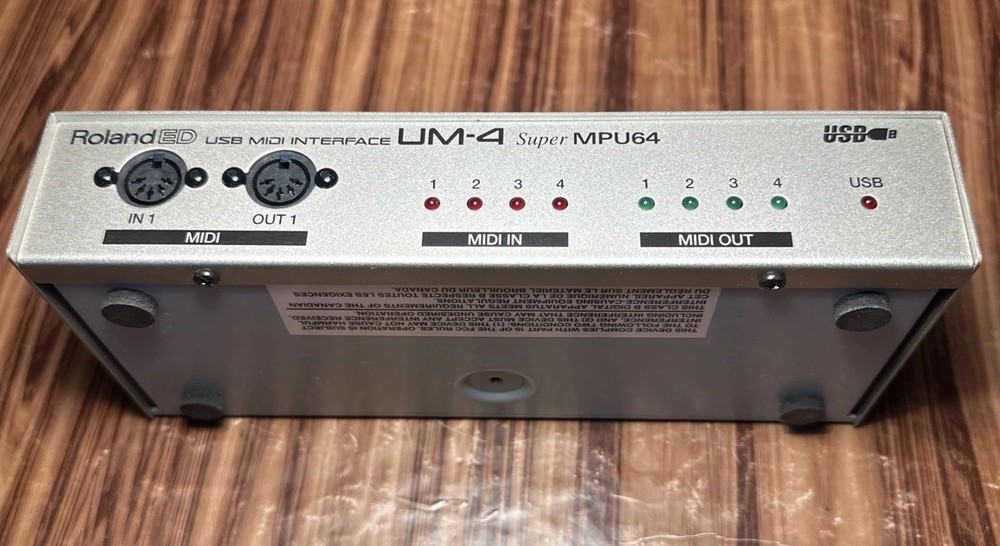 Roland ED UM-4 SUPER MPU64 USB MIDI Interface
