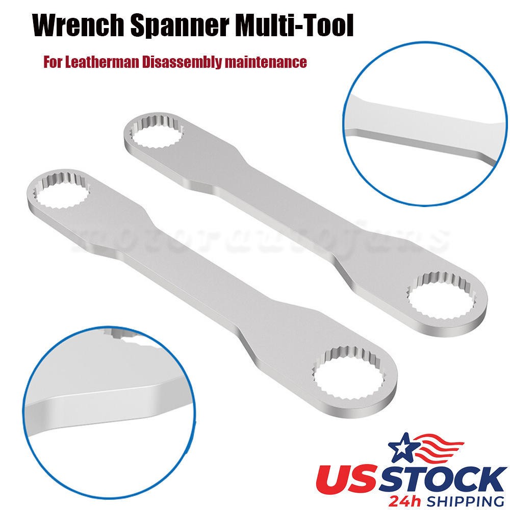 Stainless Parse Wrench For Leatherman Disassembly Tool Multitool Spanner 2pcs