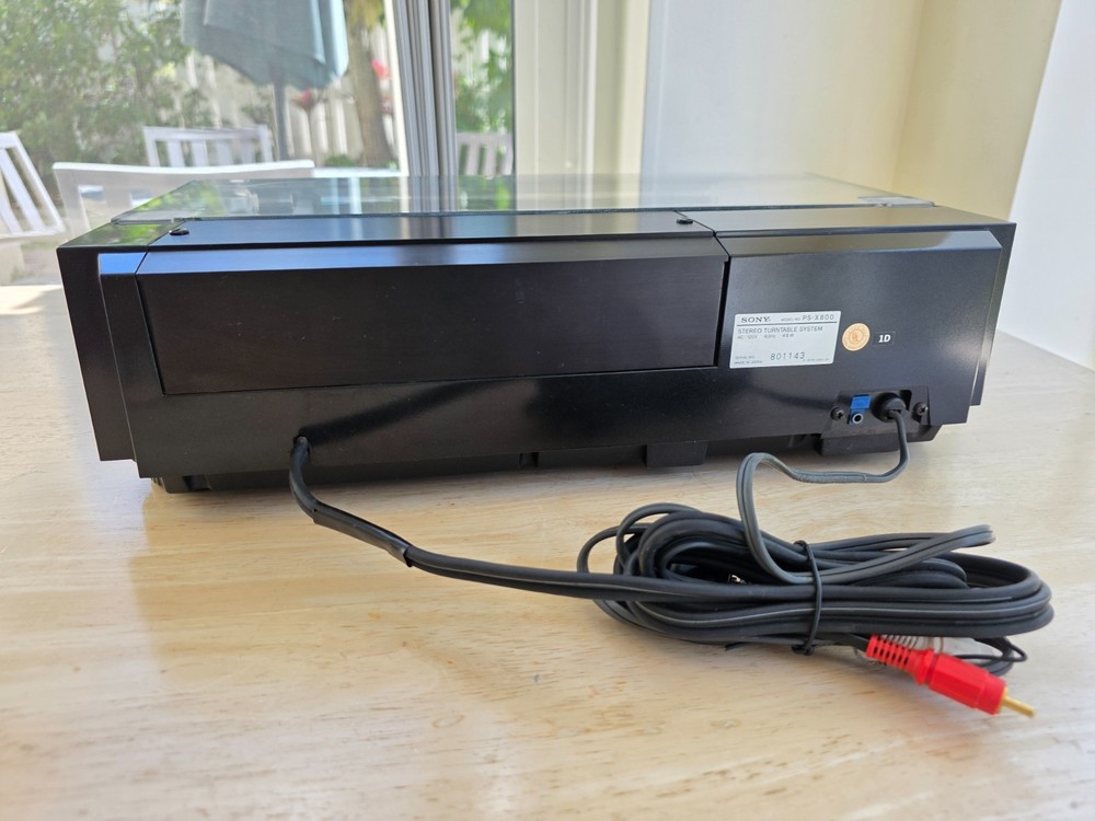 Sony PS-X800 Linear Biotracer Turntable - Beautiful!