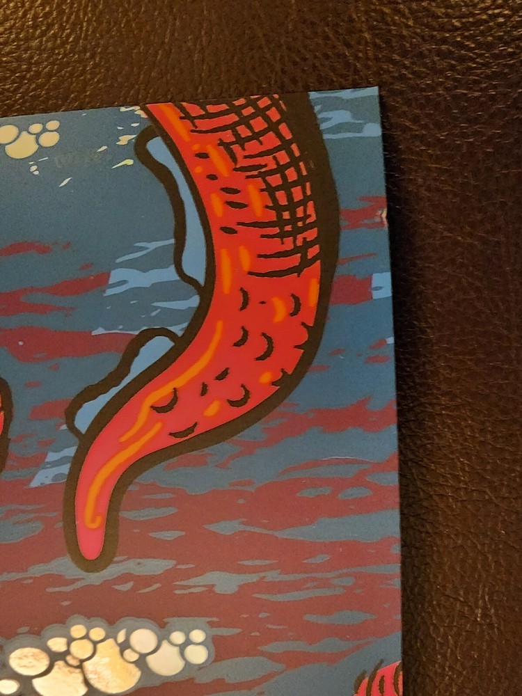 Foo Fighters Virginia Beach, September 2023, foil Poster