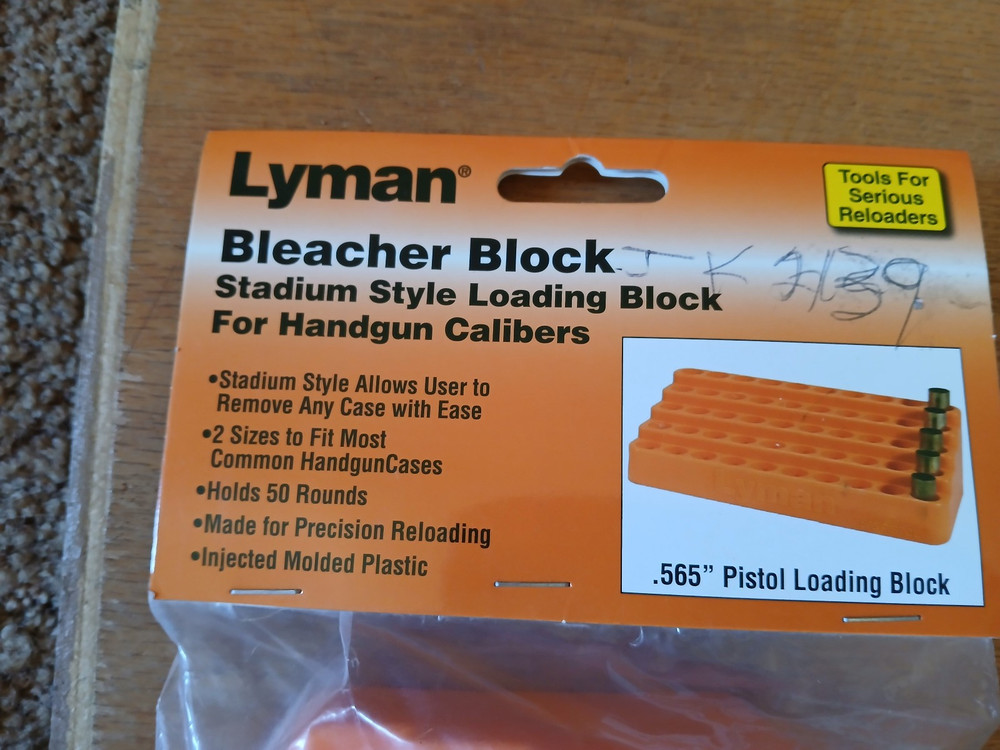 Lyman Bleacher Block - NOS