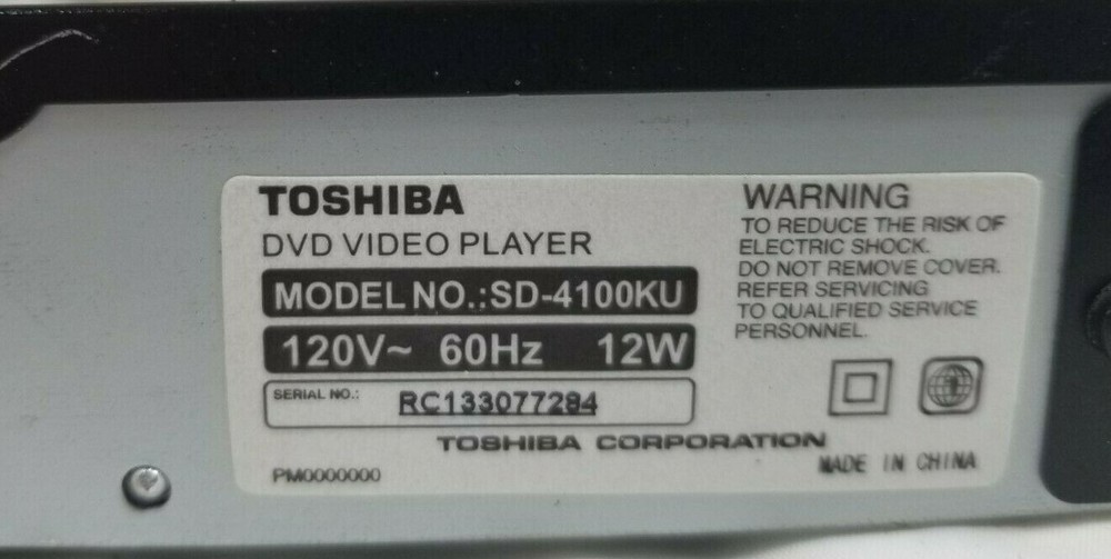 SONY SD-4100 DVD Player NO Remote WORKING wo