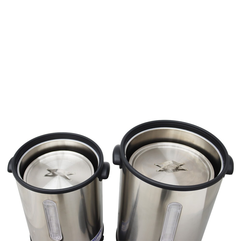 New 3.41Gallon 12.9L Stainless Steel Commercial Office Hot Milk Dispenser 110V