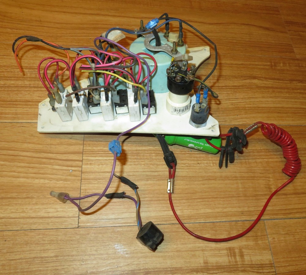 Cyclone Boat Dash Instrument Panel with Gauge Cluster, key switch & key