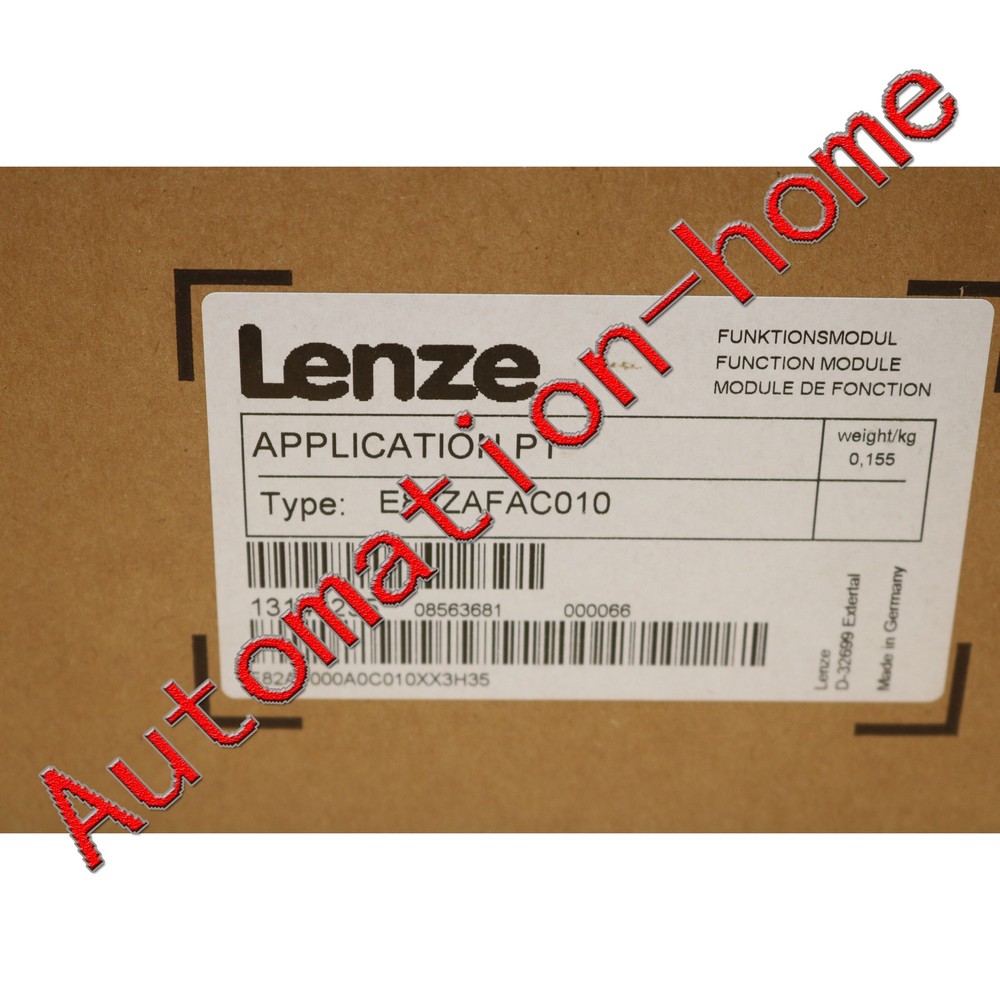 one new Lenze inverter module E82ZAFAC010 Free ship #YP1