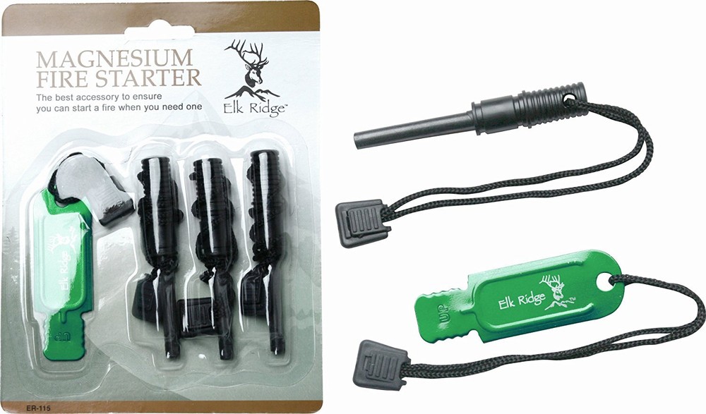 Elk Ridge ER-115 4 Piece Fire Starter
