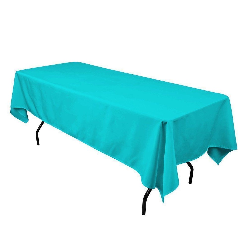 12 pack 60"×102" Seamless 100% Polyester rectangular Tablecloth 25 COLORS Dine
