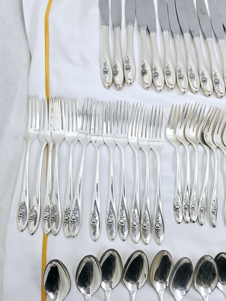 Towle Sterling Silver Flatware 2436g Without Knives BELOW MELT 60 pc