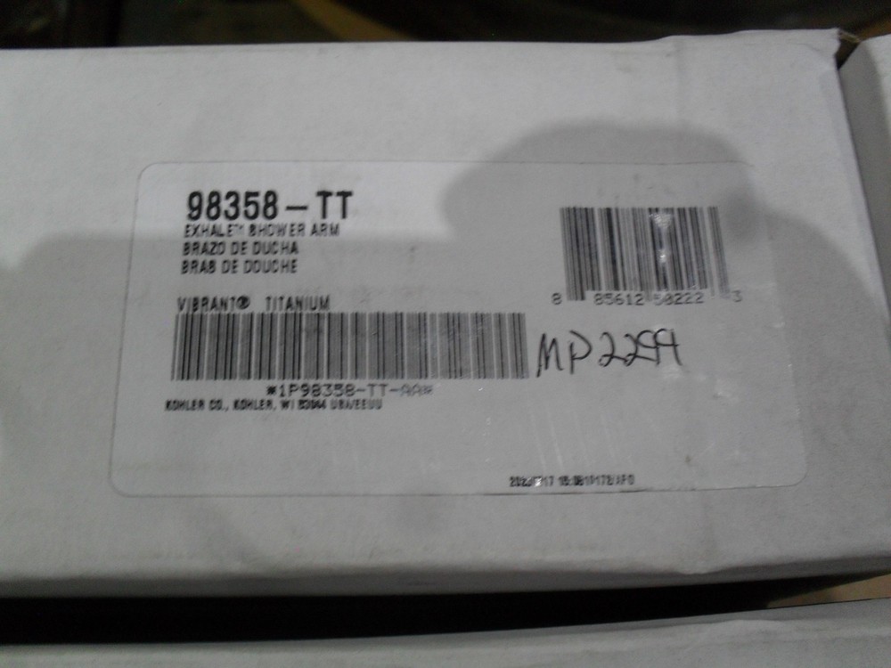Kohler 98358-TT Exhale Shower arm Titanium
