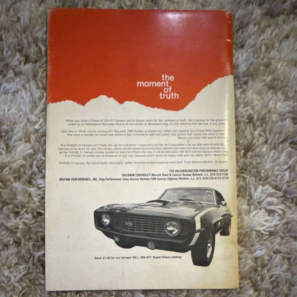 Chevy Performance Guide & Catalog 302 327 396 427 Revised Edition