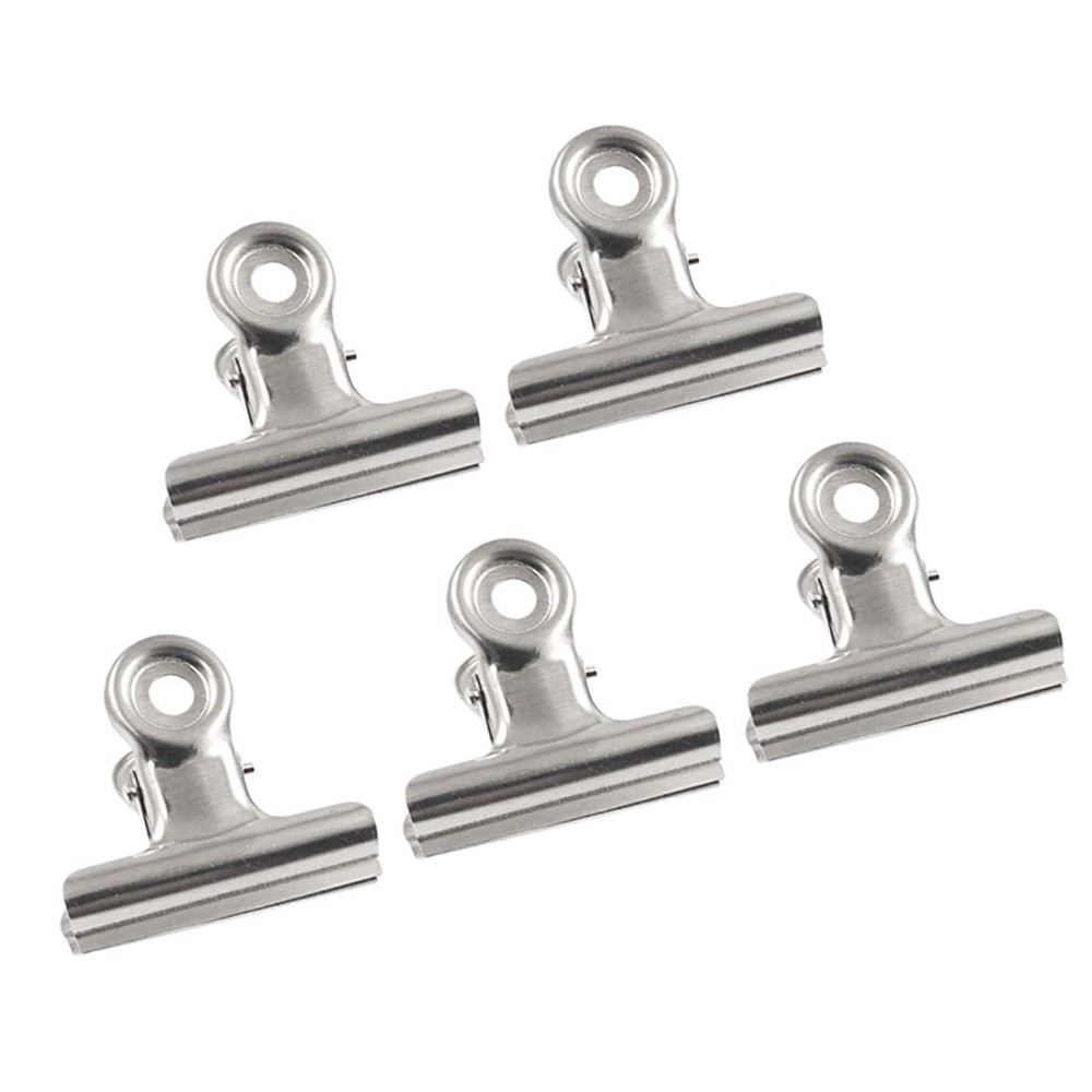 Office Stationery Document File Ticket 2" Width Binder Clips 5pcs