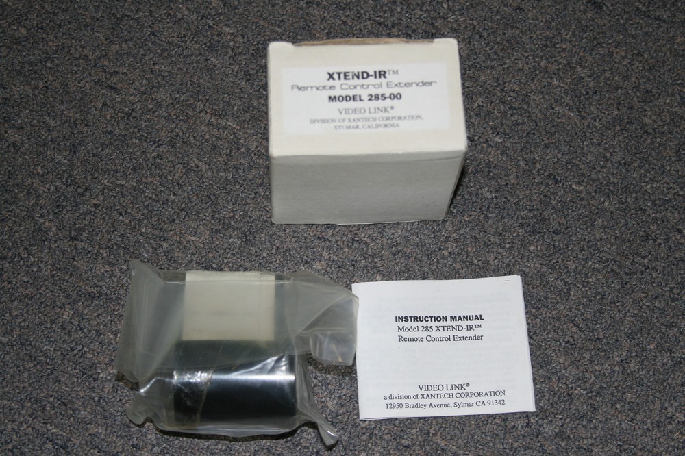 Video Link XTEND-IR Remote Control Extender 285-00 by Xantech