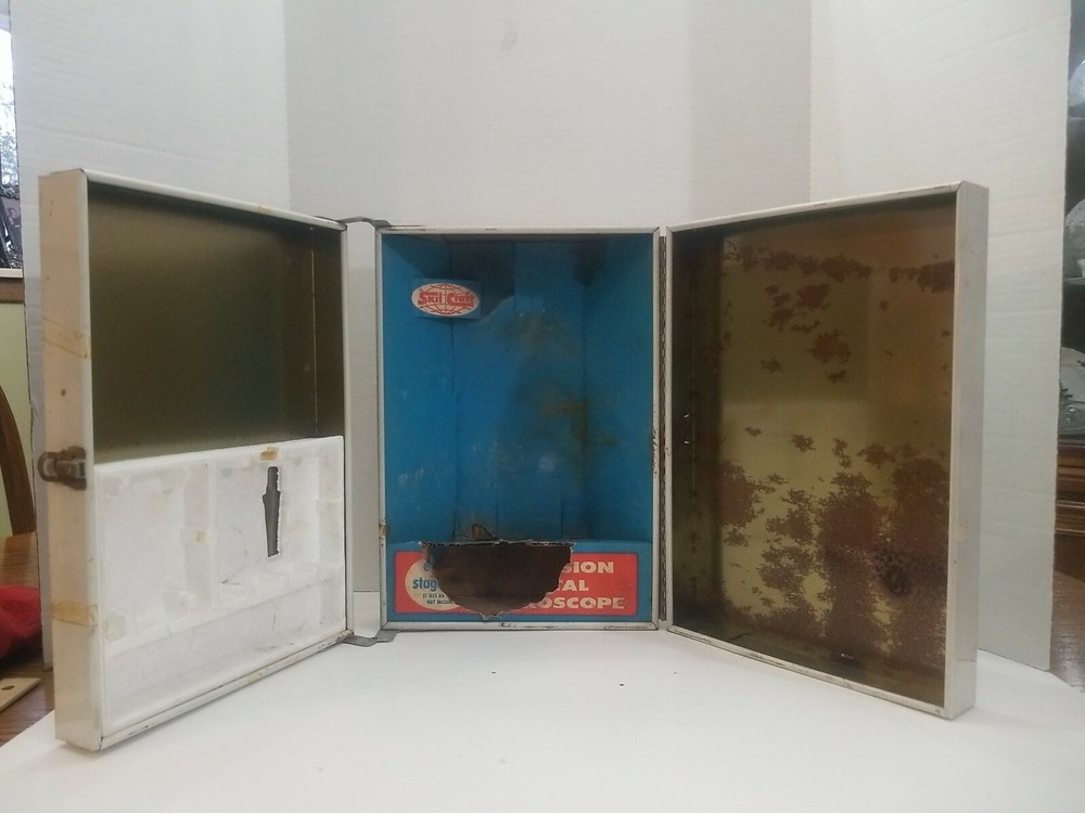 SKILCRAFT Micro Chem Lab- Metal Case Only-Empty